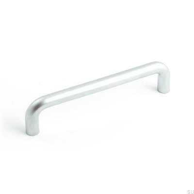 Tirador para mueble longitudinal 8938 Cromo cepillado