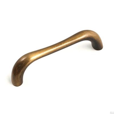 Tirador para mueble rectangular 8478 Bronce envejecido