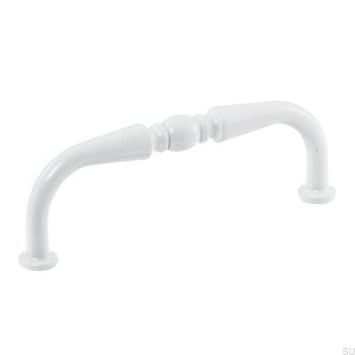 Tirador para mueble rectangular 8474 Blanco