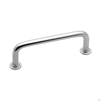 Tirador para mueble alargado 1353 87 Niquel pulido