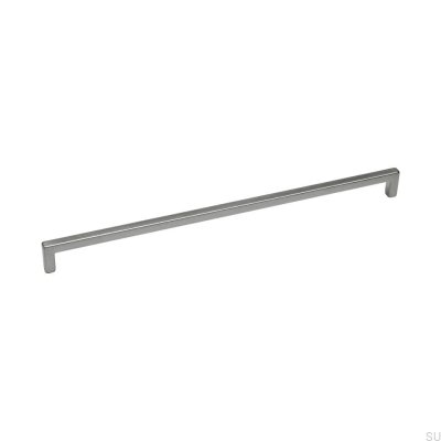 Tirador para mueble alargado 0143320 Silver Brushed (look inox)