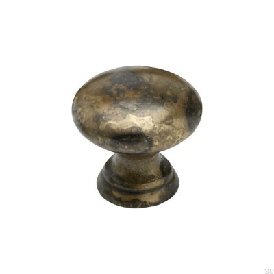 Pomo para mueble 411 17 Oro envejecido