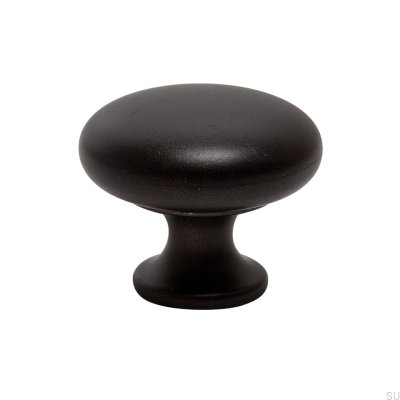 Pomo para mueble Duke Metal negro