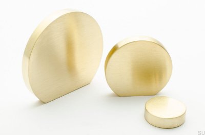 Pomo para mueble Globe 20 Latón Cepillado Sin pintar