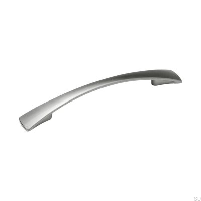 Tirador para mueble rectangular Smögen 128 Silver
