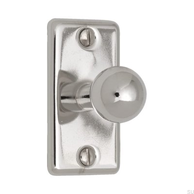 Pomo para muebles 5320 Plata níquel pulido