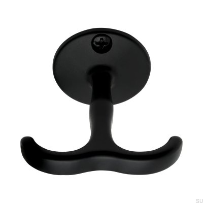 Colgador de pared Siljan Metal negro