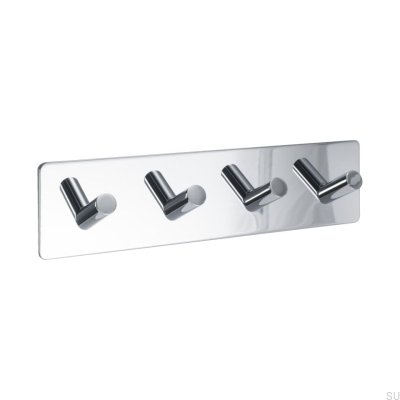 Base colgador de pared 200-4 Cromo brillo