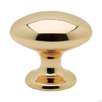 Pomo para Mueble 401 Oro Pulido