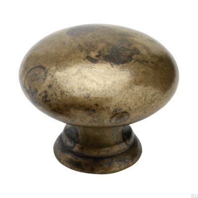Pomo para mueble 411 40 Oro envejecido