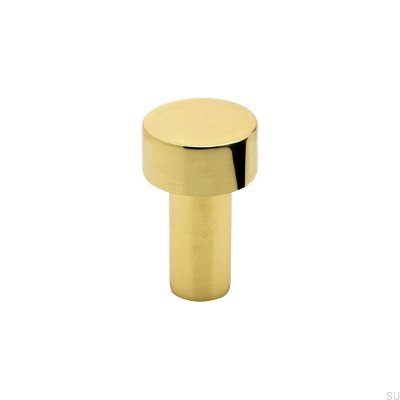Pomo para mueble Mood 30 Latón Pulido y Lacado
