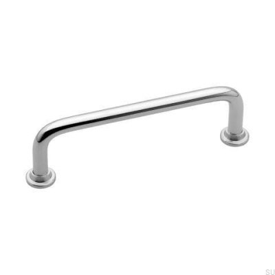 Tirador para mueble alargado 1353128 Níquel pulido