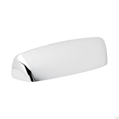 Tirador para mueble Shell Toronto 96 Plata Cromo Pulido