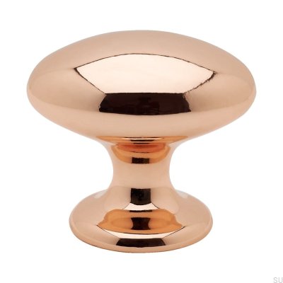 Pomo para mueble 401 Cobre pulido