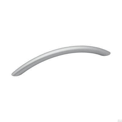 Tirador para mueble alargado 7861128 Plata cepillado (aspecto aluminio)