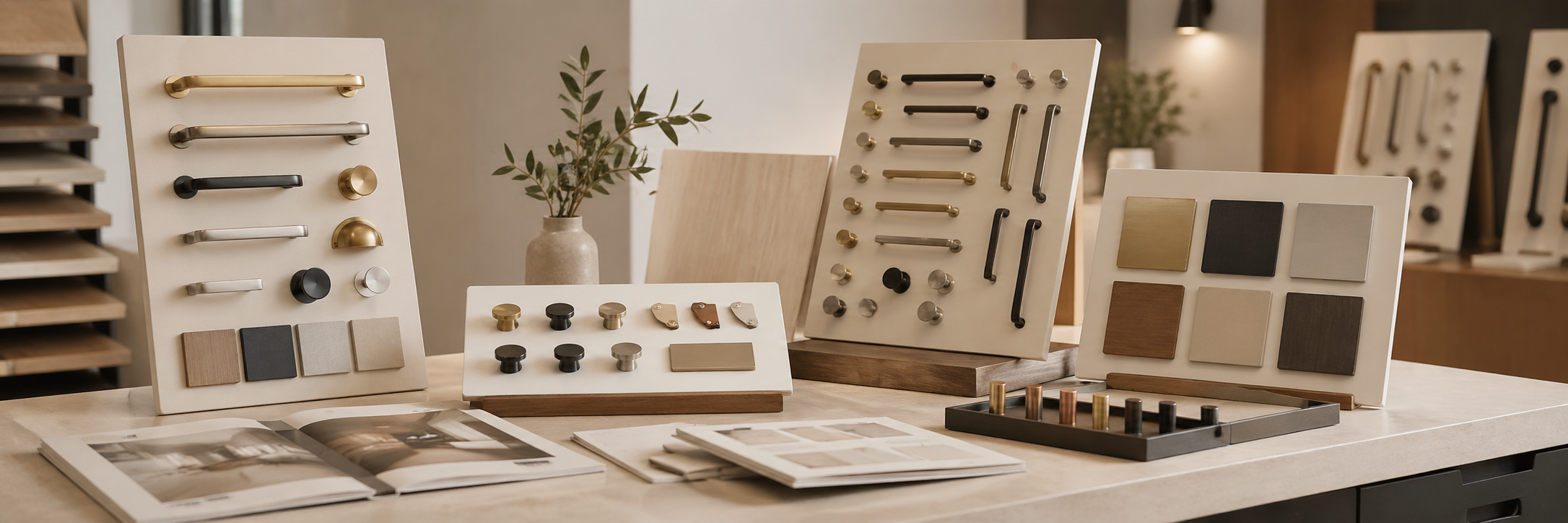 Expositores y muestras Scandinavian Handles
